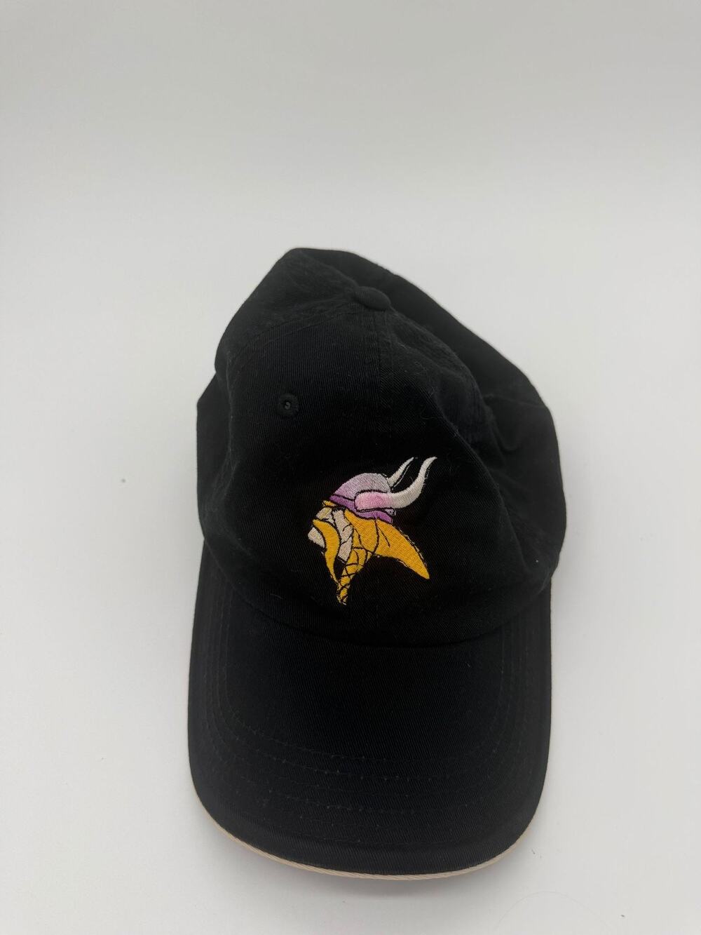 Minnesota Vikings Hat Cap Strap Back One Size Black NFL Football Port Authority
